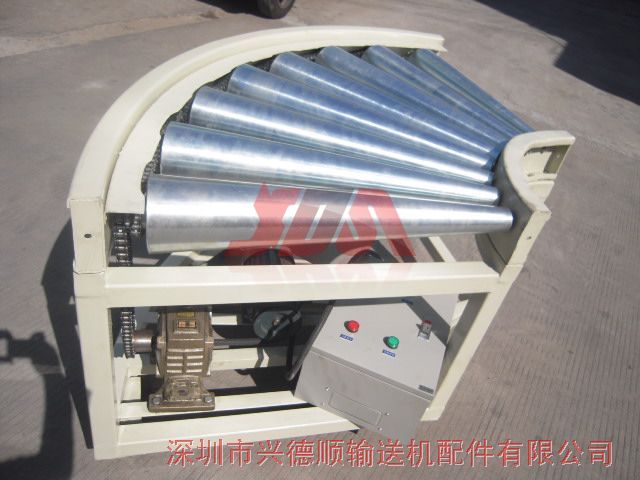 轉(zhuǎn)彎滾筒輸送機